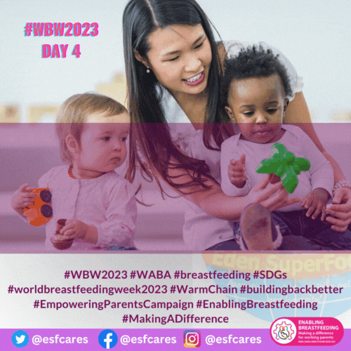 Support Breastfeeding – The Roles of Caregivers, Others – WBW2023 Day 4